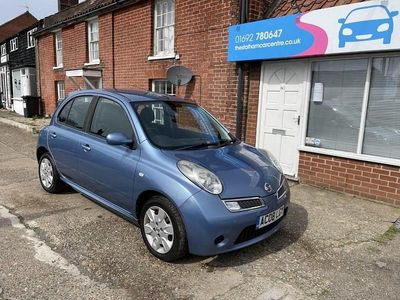Used Nissan Micra Acenta+ 79 HP (58 kW) 2008 Blue Hatchback
