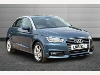 Used Audi A1 Sport 125 HP (91 kW) 2018 Blue Hatchback