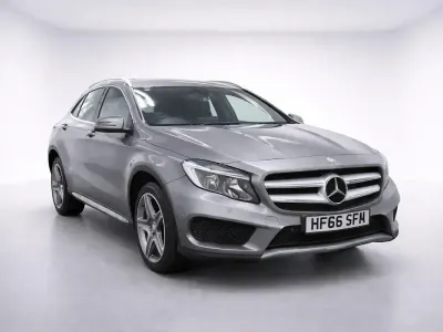 Used Mercedes GLA220 AMG line 177 HP (130 kW) 2016 Grey SUV