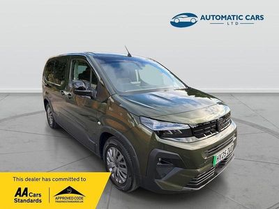 Green Used 2025 Peugeot e-Rifter Allure MPV | £23,995 (Expensive)