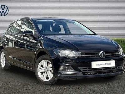 Used VW Polo SE 95 HP (69 kW) 2019 Black Hatchback