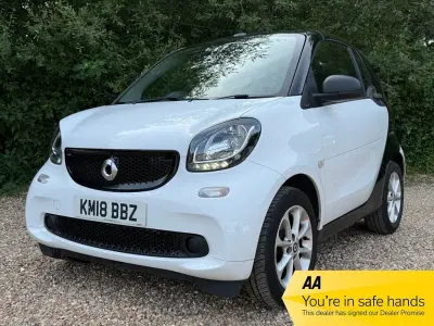 Used Smart ForTwo Cabrio Passion 2018 Black Cabriolet
