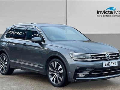 Grey Used 2018 VW Tiguan R-line SUV | £18,900 (Good price)