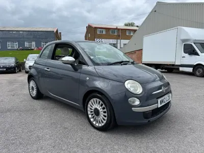 Usado Fiat 500 Lounge 69 HP (50 kW) 2012 Cinzento Citadino