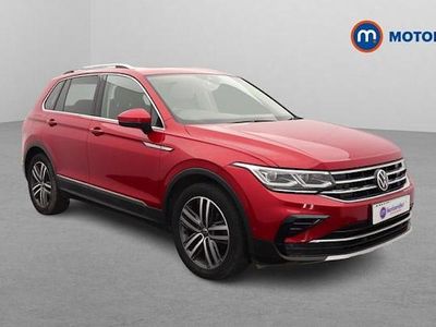 Used VW Tiguan Elegance 150 HP (110 kW) 2022 Red SUV