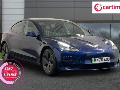 Blue Used 2020 Tesla Model 3 Sedan | £16,555 (Fair price)