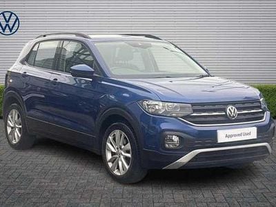 Used VW T-Cross SE 115 HP (84 kW) 2021 Blue SUV
