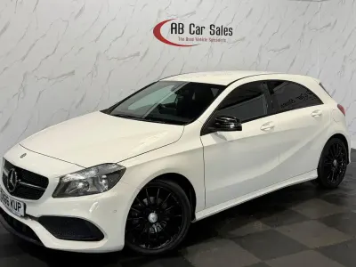 Used Mercedes A180 Executive 109 HP (80 kW) 2016 White Hatchback