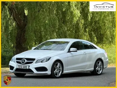 Used Mercedes E250 AMG 2023 White Coupe