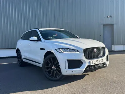 Used Jaguar F-Pace Chequered Flag 2020 White SUV