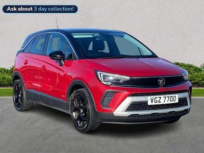 Used Vauxhall Crossland S 83 HP (61 kW) 2021 Red SUV