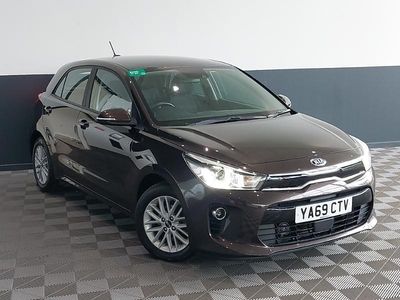 Used Kia Rio 2019 Brown Hatchback