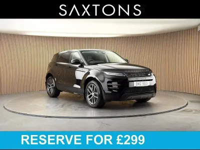 Used Land Rover Range Rover evoque SE Dynamic 204 HP (150 kW) 2023 Santorini black SUV