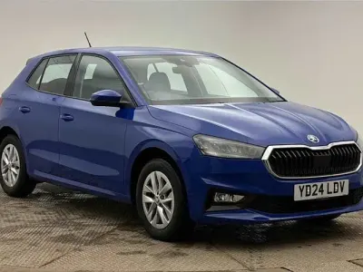 Used Skoda Fabia Comfort 95 HP (69 kW) 2024 Blue Hatchback