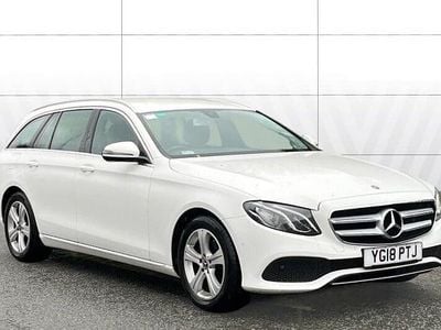 Used Mercedes E220 SE 194 HP (142 kW) 2018 White Estate