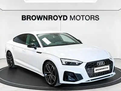 Used Audi A5 Sportback S-Line 163 HP (119 kW) 2023 White Hatchback