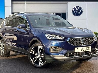 Blue Used 2020 Seat Tarraco XCELLENCE Lux SUV | £21,777 (Fair price)