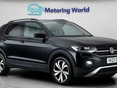 Used VW T-Cross Black Edition 110 HP (80 kW) 2023 Black SUV