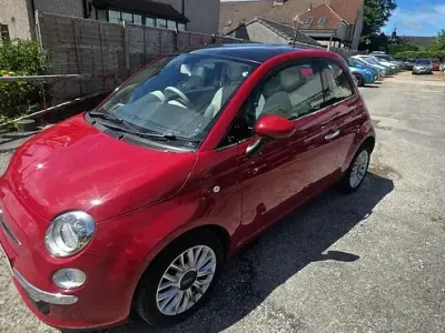 Used Fiat 500 Lounge 69 HP (50 kW) 2014 Red Hatchback