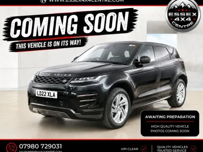 Used Land Rover Range Rover evoque R-Dynamic 309 HP (227 kW) 2022 Black SUV