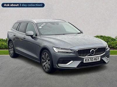 Grey Used 2020 Volvo V60 Inscription Estate | £18,997 (Fair price)
