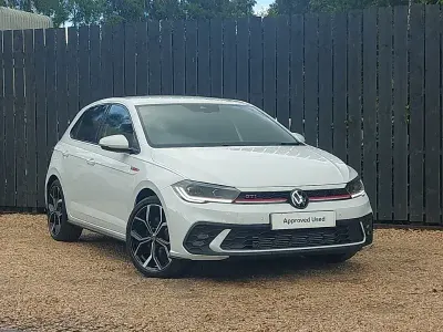 New VW Polo GTI 207 HP (152 kW) 2026 White Hatchback