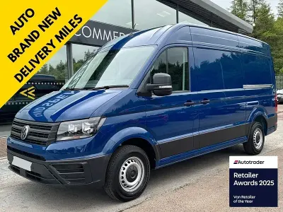 New VW Crafter 140 HP (102 kW) 2026 Blue Van
