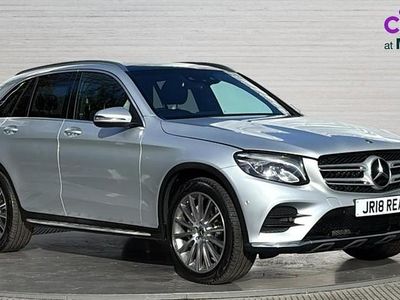 Silver Used 2018 Mercedes GLC250 AMG Line Premium | £19,383 (Fair price)