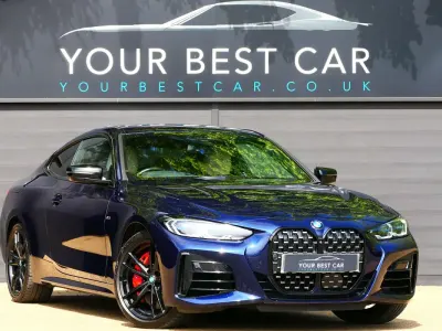 Used BMW M440 M Sport 369 HP (271 kW) 2020 Blue Sedan