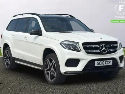 Used Mercedes GLS350 AMG line 258 HP (189 kW) 2018 White SUV