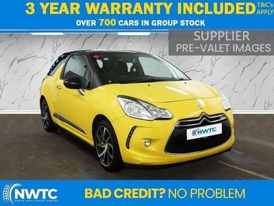 Used DS Automobiles DS3 82 HP (60 kW) 2016 Yellow Hatchback