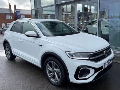 Used VW T-Roc R-line 2023 White SUV