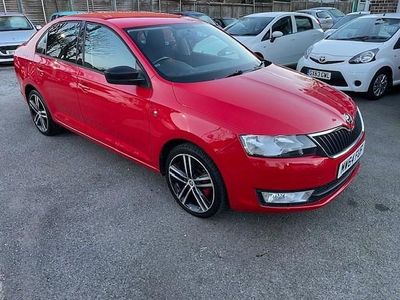 Used Skoda Rapid Sport 2014 Red Hatchback