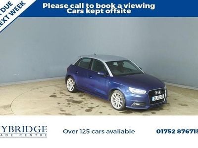 Used Audi A1 Sportback S-Line 125 HP (91 kW) 2016 Blue Hatchback
