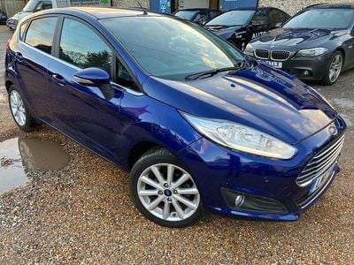 Blue Used 2017 Ford Fiesta Titanium Hatchback | £5,995 (Good price)