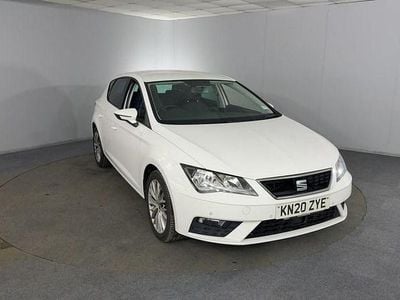 Used Seat Leon SE Dynamic 115 HP (84 kW) 2020 White Hatchback