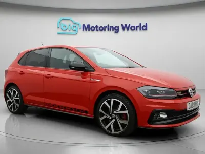 Used VW Polo GTI 200 HP (147 kW) 2019 Red Hatchback