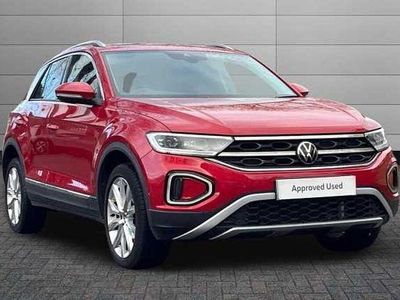 Kings red Used 2022 VW T-Roc Style SUV | £23,550 (Fair price)