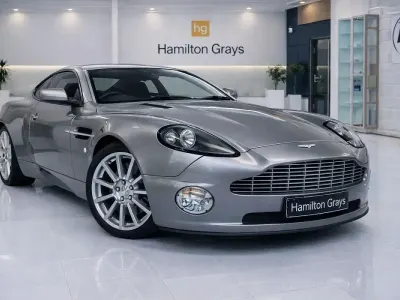 Used Aston Martin Vanquish 466 HP (342 kW) 2002 Silver Coupe