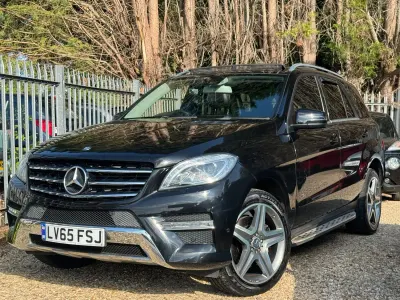 Used Mercedes ML250 AMG line 2015 Black SUV
