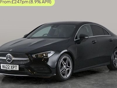 Used Mercedes CLA180 AMG line 136 HP (100 kW) 2022 Black Sedan