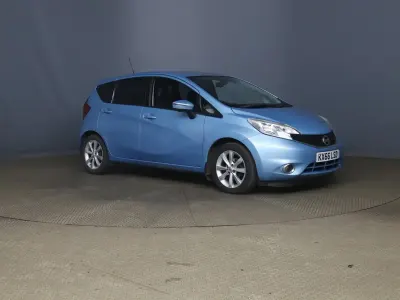 Used Nissan Note Tekna 90 HP (66 kW) 2016 Blue Hatchback