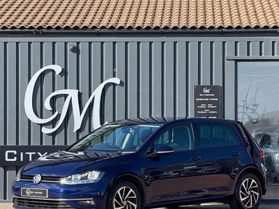 Used VW Golf VII Match 150 HP (110 kW) 2019 Blue Hatchback
