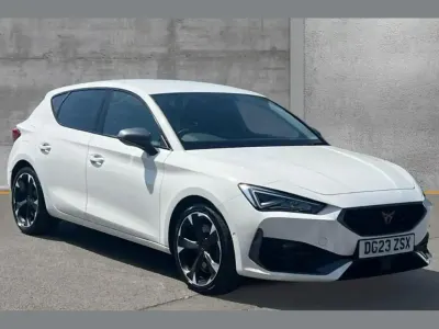 Used Cupra Leon VZ1 245 HP (180 kW) 2023 White Hatchback