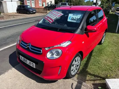Used Citroën C1 Feel 68 HP (50 kW) 2016 Red Hatchback