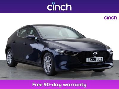 Blue Used 2019 Mazda 3 Hatchback | £9,599 (Expensive)