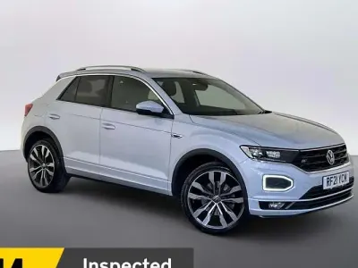 Used VW T-Roc R-line 150 HP (110 kW) 2021 Silver SUV