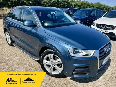 Used Audi Q3 Comfort 184 HP (135 kW) 2015 Blue SUV