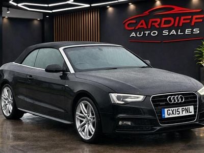 Used Audi A5 Cabriolet S-Line 2015 Black Cabriolet