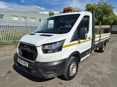 Used Ford Transit 130 HP (95 kW) 2024 White Cabriolet